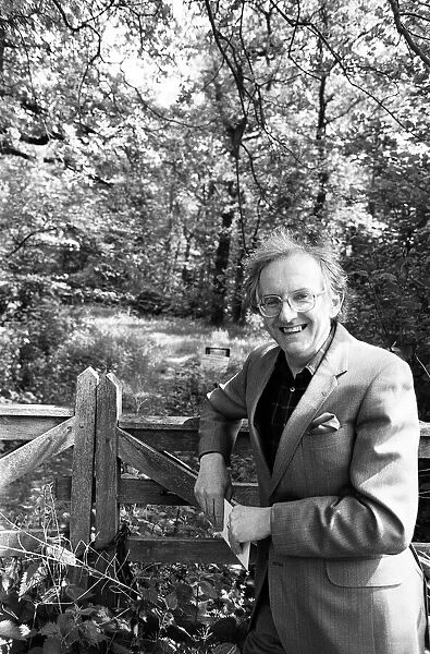 Peter Seekings Foster pictured at some Woodland. 16th May 1988