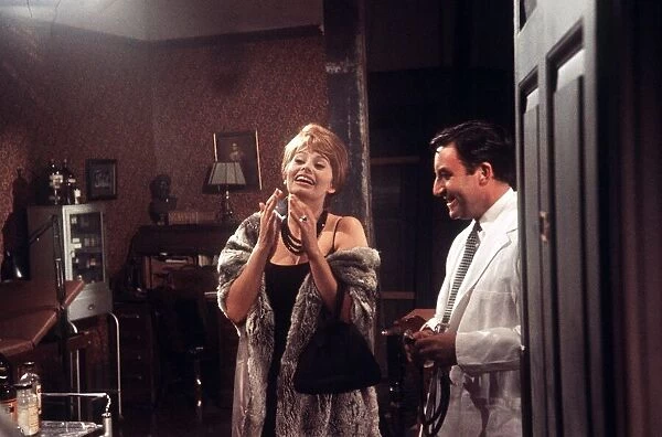 Peter Sellers actor and Sophia Loren actress in The Millionairess, 1960