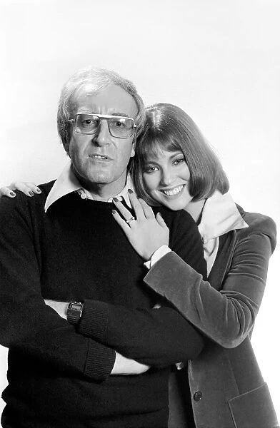 Peter Sellers and Lynn Frederick. December 1976 S76-7359