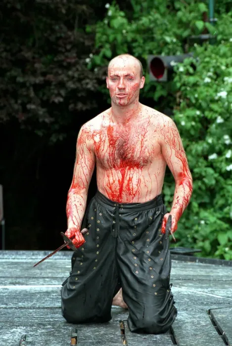 Framed Print : PETER WOODWARD IN MACBETH AT REGENTS PARK OPEN AIR THEATRE, 1991