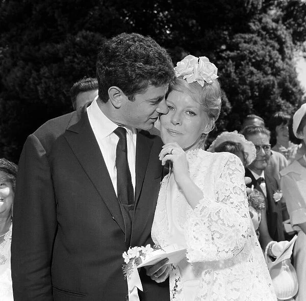 Petula Clark marries Claude Wolff st St Peters Church in Lodsworth, Sussex