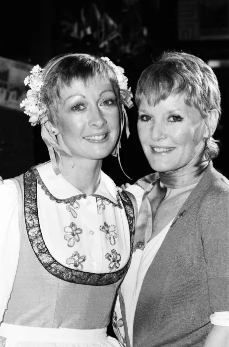 Framed Print : Petula Clark who stars in the hit musical show The Sound of Music