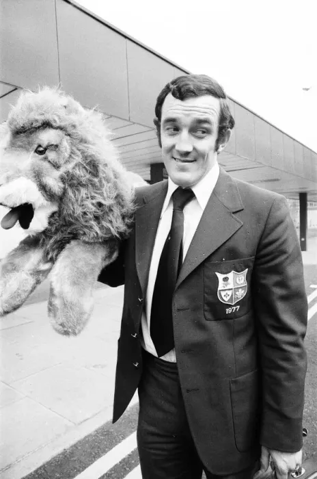 Framed Print : Phil Bennett British Lion captain seen here at Heathrow Airport as the team prepare to Framed Print : Phil Bennett British Lion captain seen here at Heathrow Airport as the team prepare to