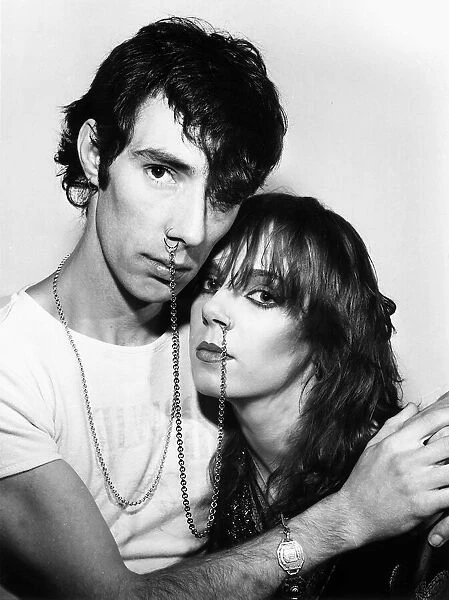 Phil Jones punk singer and girlfriend Mandy Todd 1982 pop group Afraid of Mice