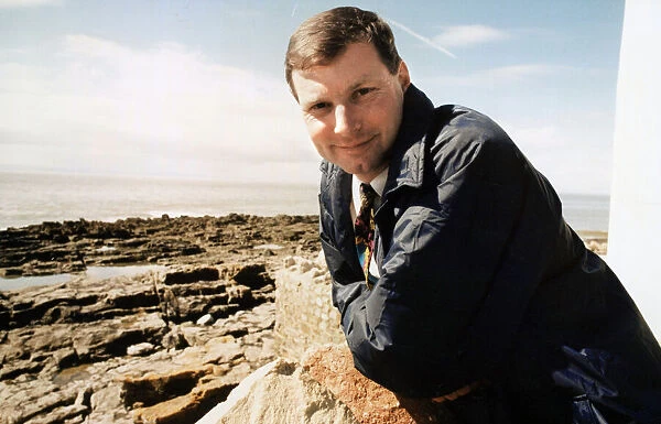 Philip Missen, Hon Secretary at Porthcawl lifeboat station. 29th April 1998