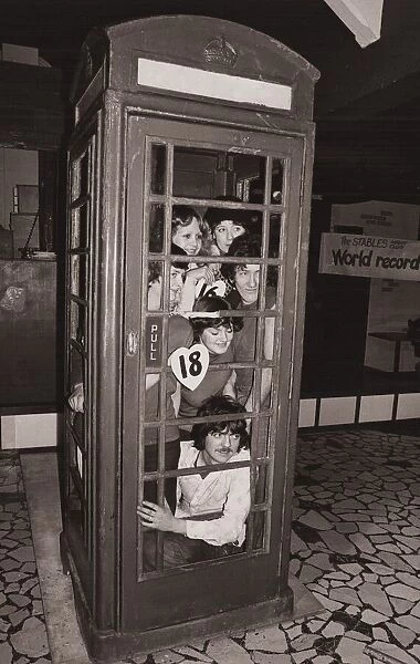 Phone Box January 1978 20 hard pressed young people found themselves engaged in a