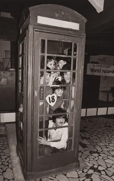 Framed Print : Phone Box January 1978 20 hard pressed young people found themselves engaged in a Framed Print : Phone Box January 1978 20 hard pressed young people found themselves engaged in a