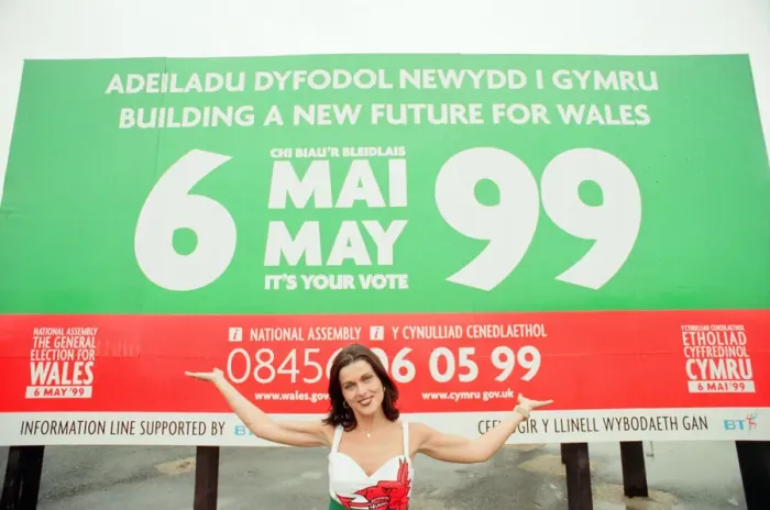 Framed Print : Photo-call to promote the first elections to the new institution