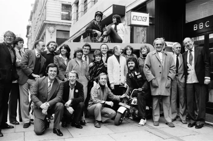 Framed Print : Photo-call with talent who will be appearing in BBC Radio Productions in 1981 Framed Print : Photo-call with talent who will be appearing in BBC Radio Productions in 1981