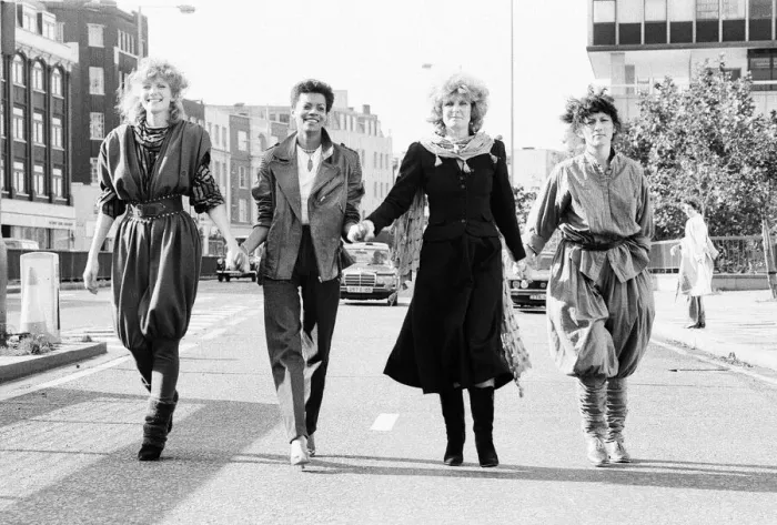 Framed Print : Photo-call for Widows, a new six part crime drama from Euston Films for Thames Television Framed Print : Photo-call for Widows, a new six part crime drama from Euston Films for Thames Television