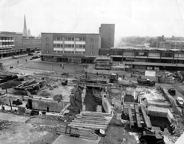 This photo of Coventry Precinct shows the Woolworth Building