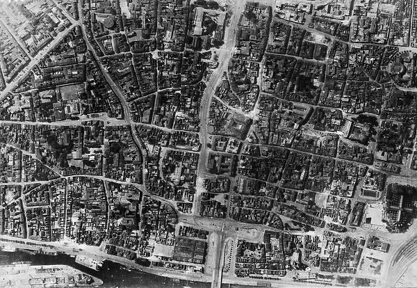 Photo reconnaissance image taken by No 1 PRU of Cologne