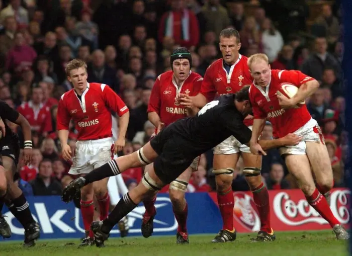 Framed Print : PIC ANDREW JAMES 20 11 04 WALES V NEW ZEALAND TOM SHANKLIN