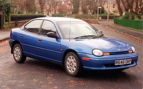 PIC SHOWS... CHRYSLER NEON FOR ROAD RECORD