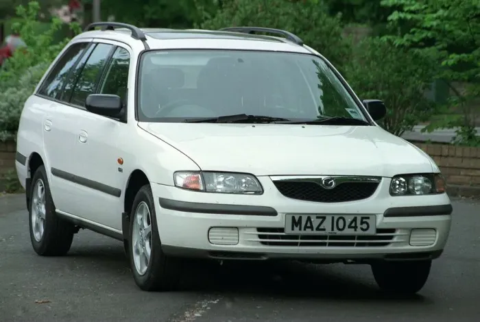 Framed Print : Pic shows... Mazda 626 Estate