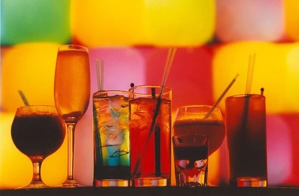 A picture of cocktails