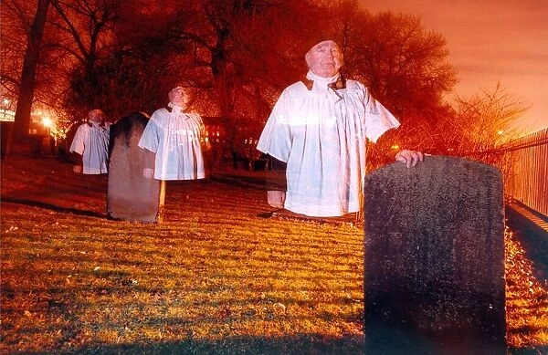 A picture to illustrate a ghostly preacher who is supposed to haunt a Newcastle