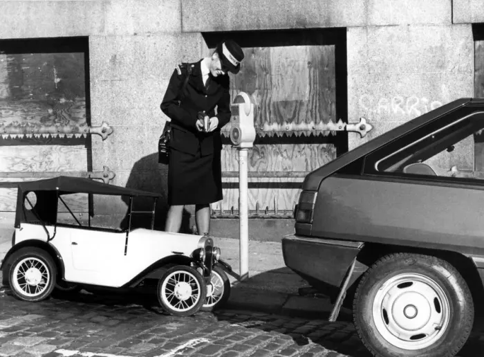 Framed Print : A picture from a series of humurous novelty images taken by Sunday People photographer