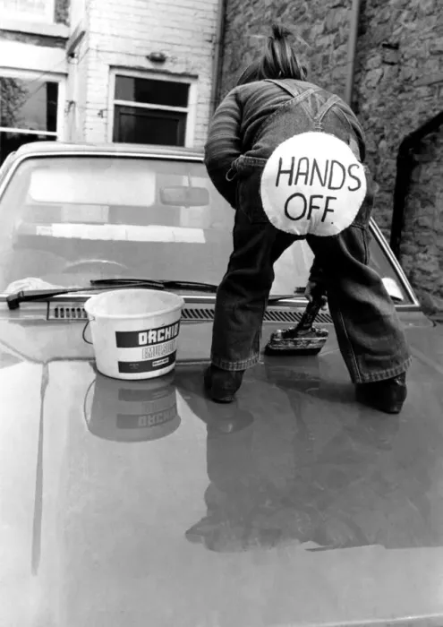 Framed Print : A picture from a series of humurous novelty images taken by Sunday People photographer Framed Print : A picture from a series of humurous novelty images taken by Sunday People photographer