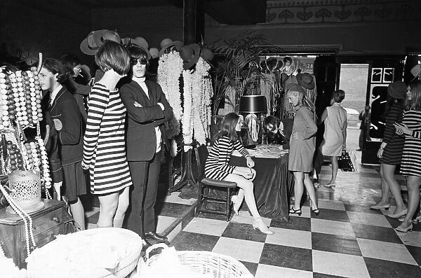 Picture shows Biba Boutique in its 2nd home at 19-21 Kensington Church Street