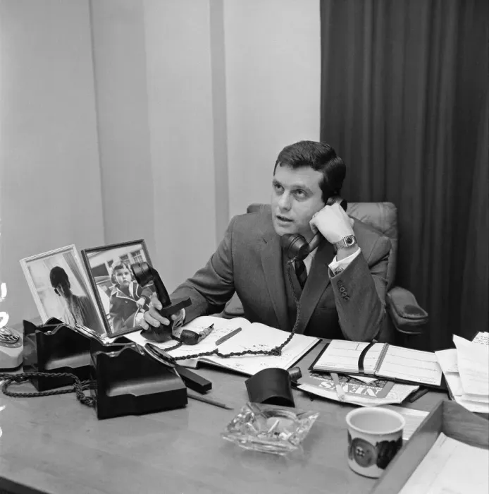 Framed Print : Picture shows Buddy Bregman, the new Entertainnment Chief of Rediffusion Television
