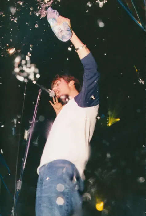 Framed Print : Picture shows Damon Albarn. Blur appeared at the the Cardiff International Framed Print : Picture shows Damon Albarn. Blur appeared at the the Cardiff International