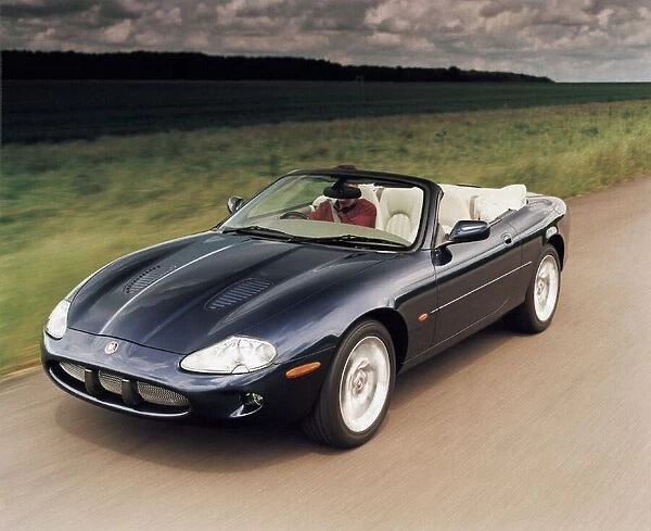 The picture shows the Jaguar XKR December 1999