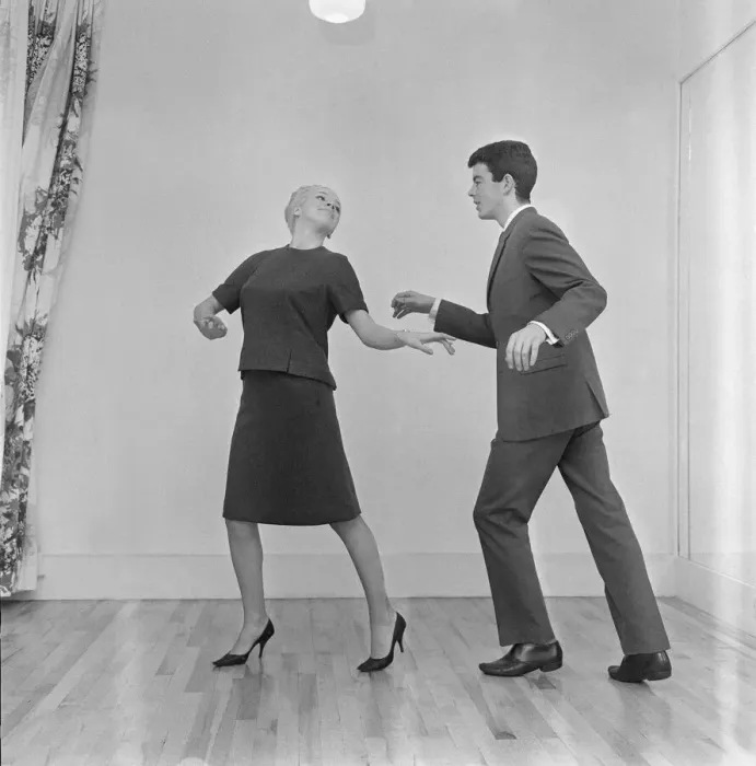 Framed Print : Picture shows Patrick Kerr and Theresa Confrey, the dancing couple from Ready Steady Go Framed Print : Picture shows Patrick Kerr and Theresa Confrey, the dancing couple from Ready Steady Go