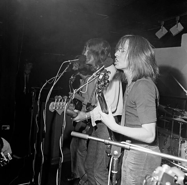 Picture shows the rock supergroup Humble Pie, photographer in August 1969