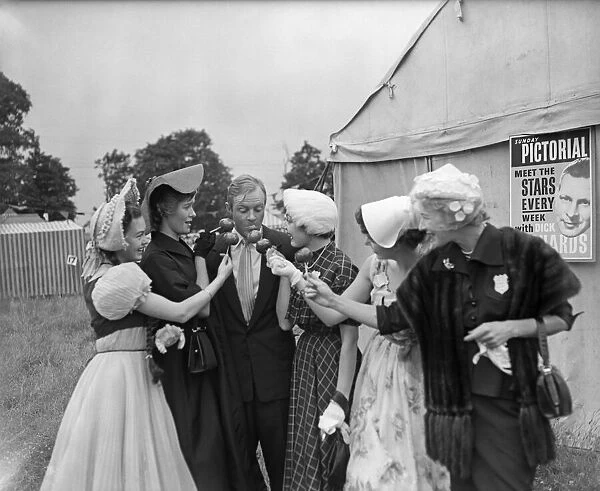 Picture taken at The Garden Party, organised by The Sunday Pictorial Newspaper in June