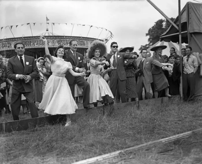 Framed Print : Picture taken at The Garden Party, organised by The Sunday Pictorial Newspaper in June