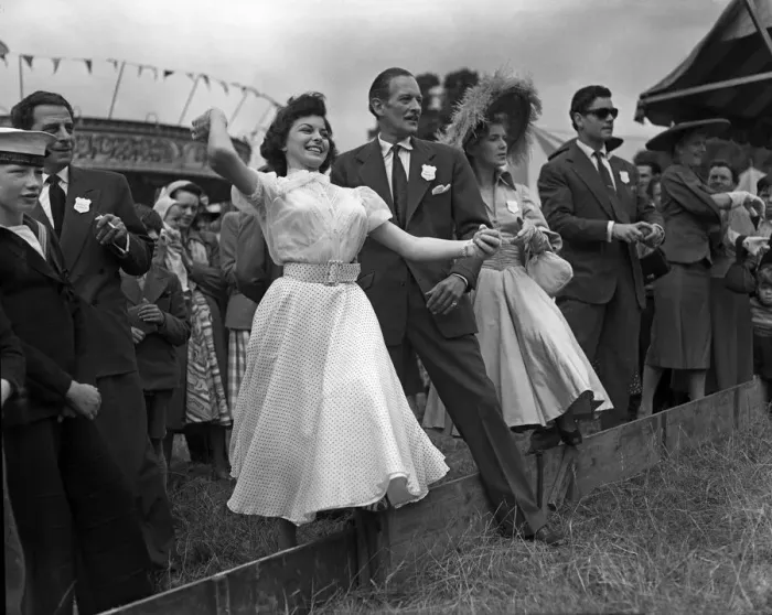 Framed Print : Picture taken at The Garden Party, organised by The Sunday Pictorial Newspaper in June