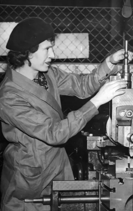 Framed Print : Picture taken at a Government Training School in Birmingham where women of all ages have