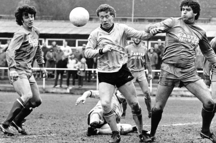 Framed Print : Pictured in the middle is Kim Casey of AP Leamington, they are playing against Bangor