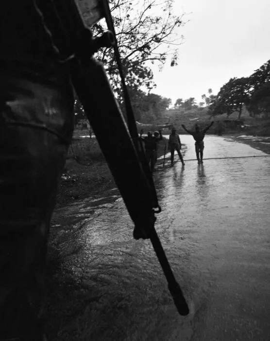 Framed Print : Pictures taken during the Daily Mirrors attempt to reach the refugee camps of