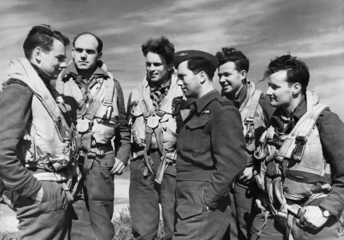 Framed Print : A pilot of an RAF Wellington plane and his crew attacked the Macchi Factory at Varese
