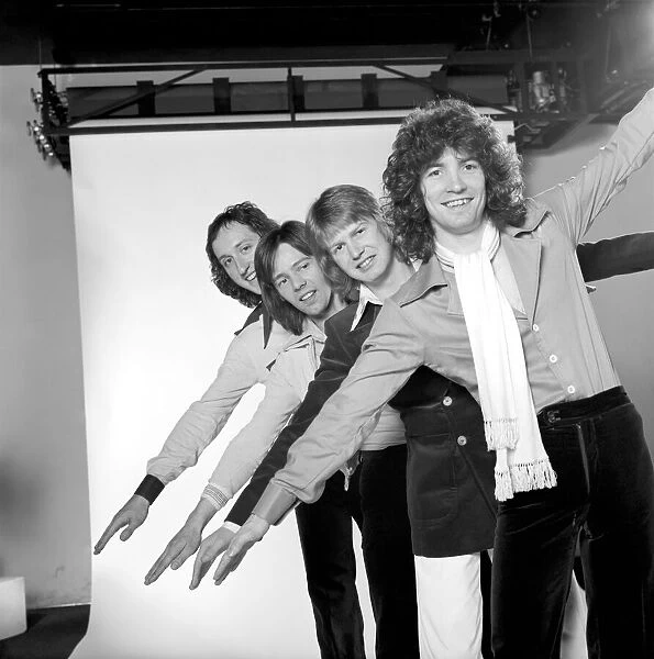 'Pilot'pop group. January 1975