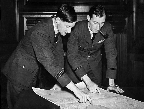 Some of the pilots of the Coastal Command of the Royal Air Force who took part in