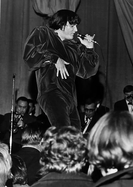 PJ Proby American pop singer on stage in 1965