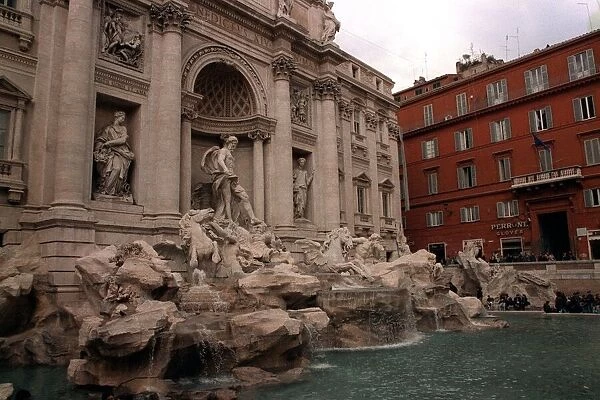 Places Trevi Fountain Rome Italy