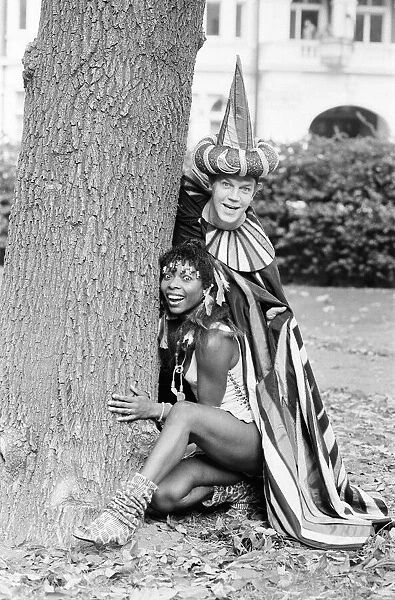Play Away, photo-call with presenters Brian Cant and Floella Benjamin