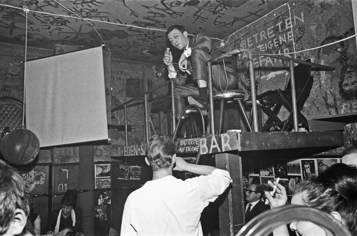 Framed Print : Playboy, film maker and night club owner Rolf Eden, seen here at the Old Eden Saloon Framed Print : Playboy, film maker and night club owner Rolf Eden, seen here at the Old Eden Saloon