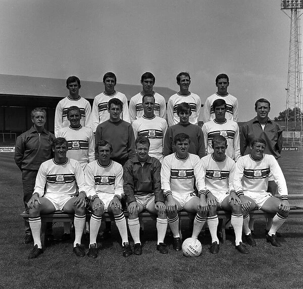 Plymouth Argyle Football team managed 1968 by Billy Bingham