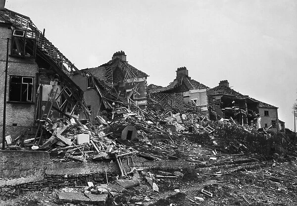 Plymouth devastated by a series of heavy raids on the city