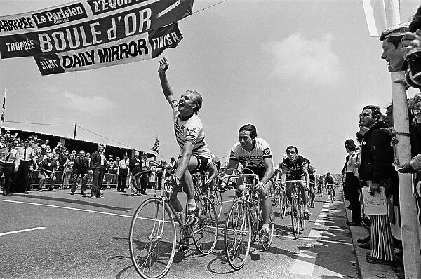 The Plymouth stage of the Tour De France. Stage winner Henke Poppe. 29th June 1974