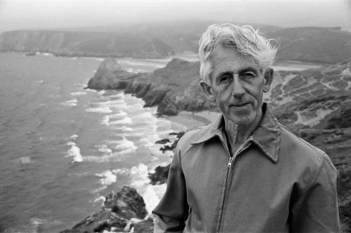 Framed Print : Poet Vernon Watkins on the cliffs near his home in Southgate, Swansea. 28th July 1967 Framed Print : Poet Vernon Watkins on the cliffs near his home in Southgate, Swansea. 28th July 1967