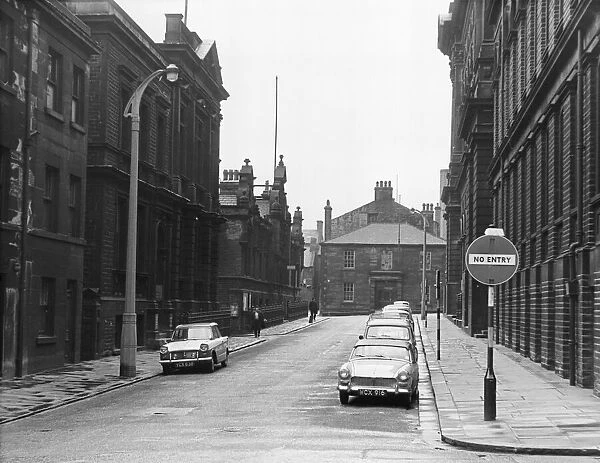 The Police Station in Peel Street, Huddersfield Circa June 1965