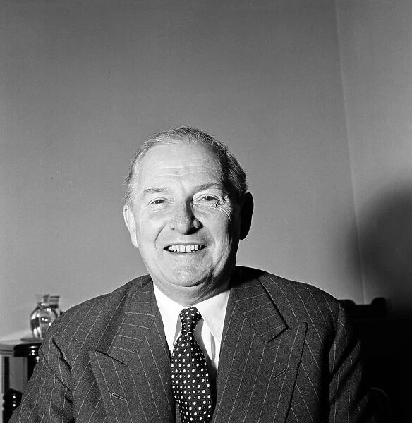 Politician Selwyn Lloyd in his office. 7th March 1962