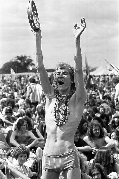 Pop Concert in Berkshire. Circa 26th  /  27th August 1974