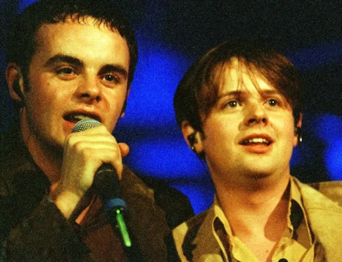 Framed Print : Pop duo Ant and Dec singing on stage at the Glasgow Royal Concert Hall Framed Print : Pop duo Ant and Dec singing on stage at the Glasgow Royal Concert Hall